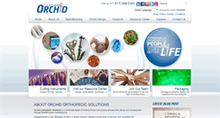 Desktop Screenshot of orchid-ortho.com